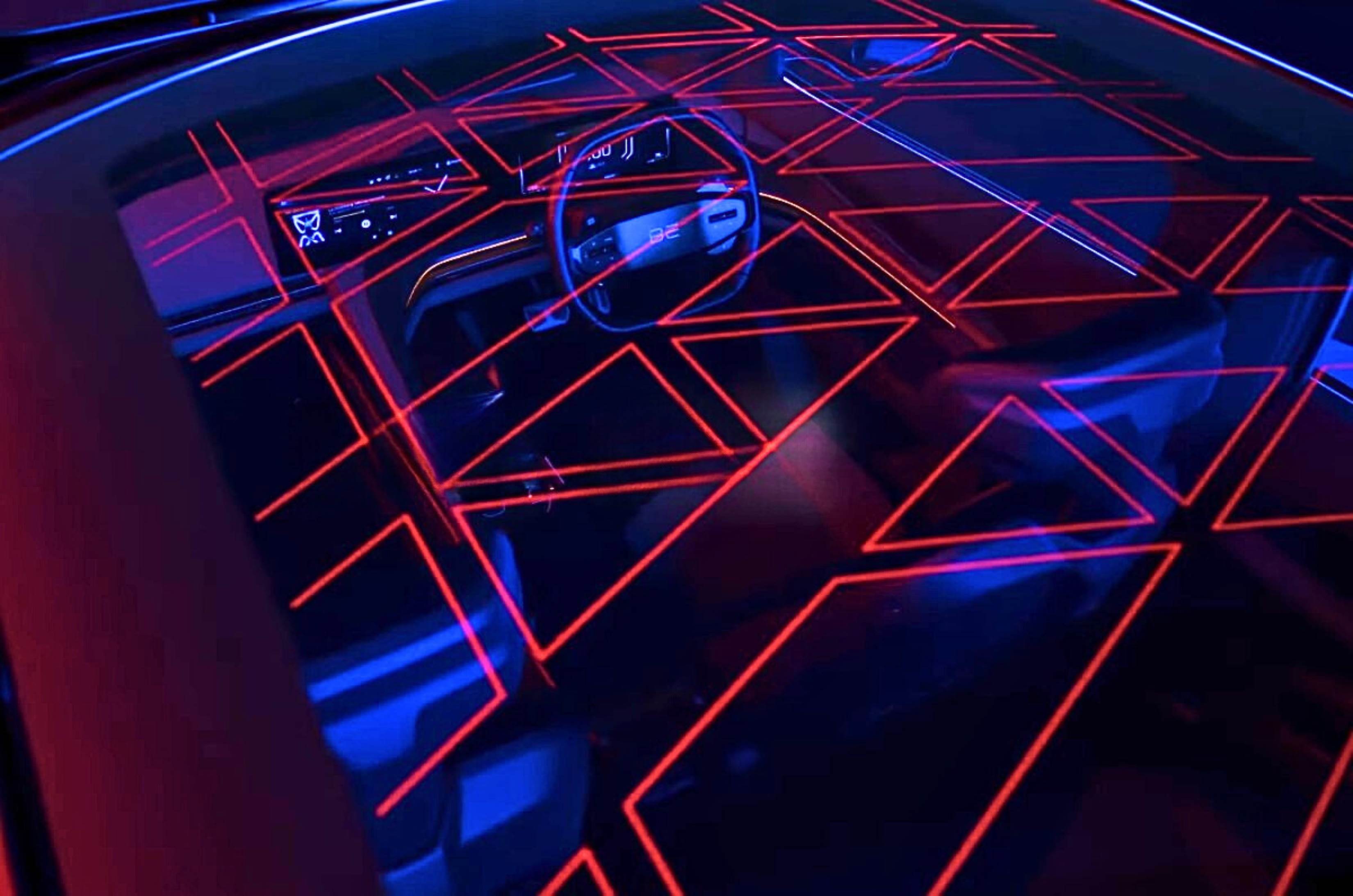 Mahindra BE 6e interior teaser Mahindra BE 6e interior teaser